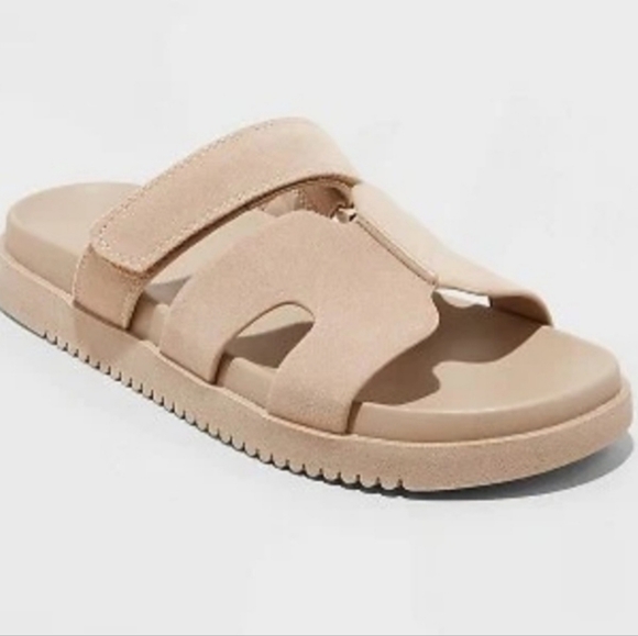 wild fable Shoes - Women's Hayley Slide Sandals - Wild Fable Beige 9